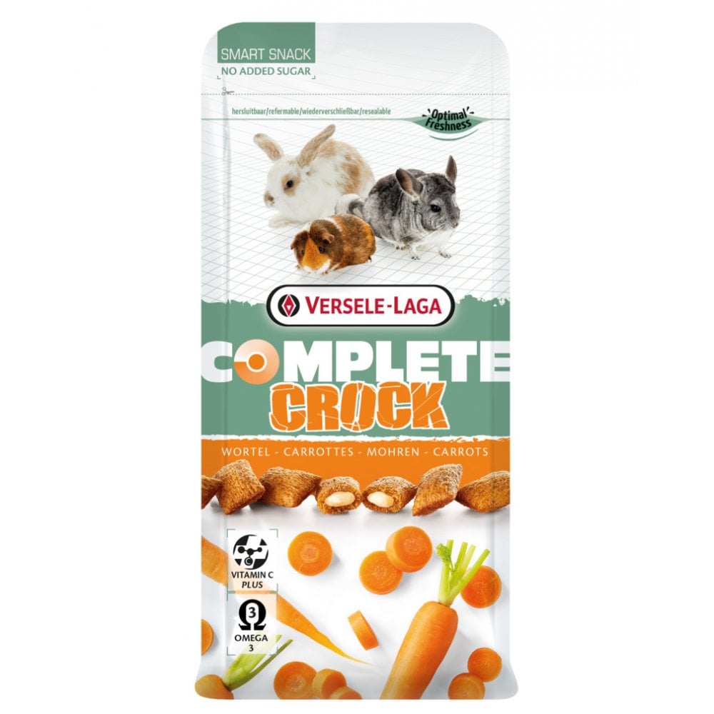 Versele-Laga Crock Complete Small Animal Treats with Carrot 50g