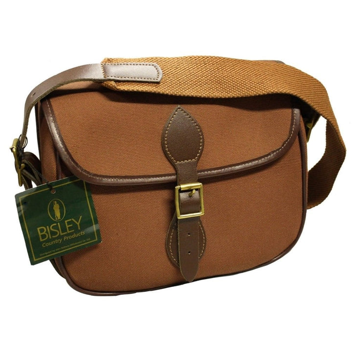 The Bisley Canvas Cartridge Bag in Brown#Brown
