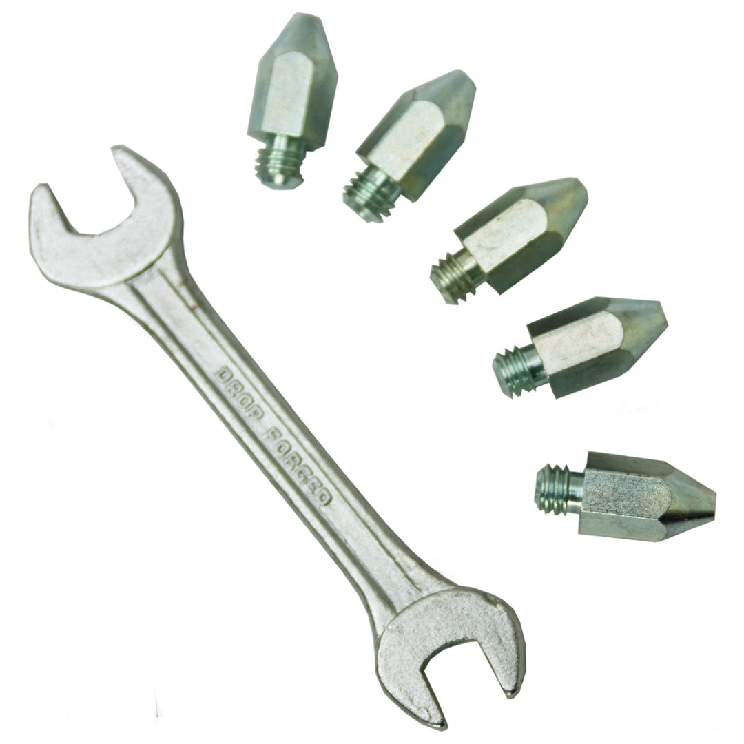 Liveryman Large Pack Of 5 Studs With Spanner
