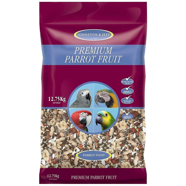 Johnston & Jeff Premium Parrot Fruit Mixture 12.75kg
