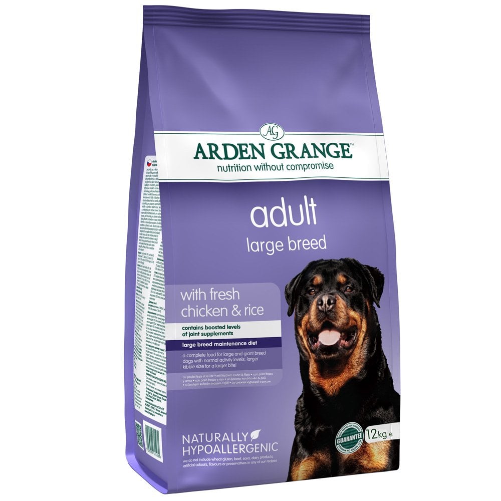 Arden Grange Large Breed Dog Food with Chicken & Rice 2kg