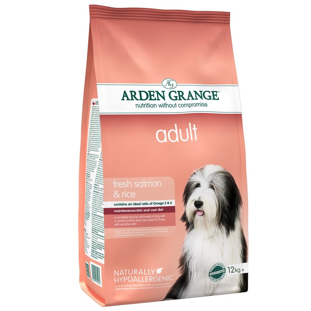 Arden Grange Adult Dog Food with Salmon & Rice 2kg