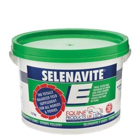 Equine Products Selenavite E Powder Horse and Pony Supplement 500g