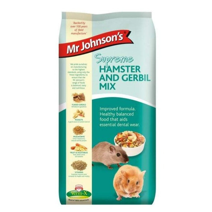 Mr Johnsons Supreme Hamster & Gerbil Mix 900g