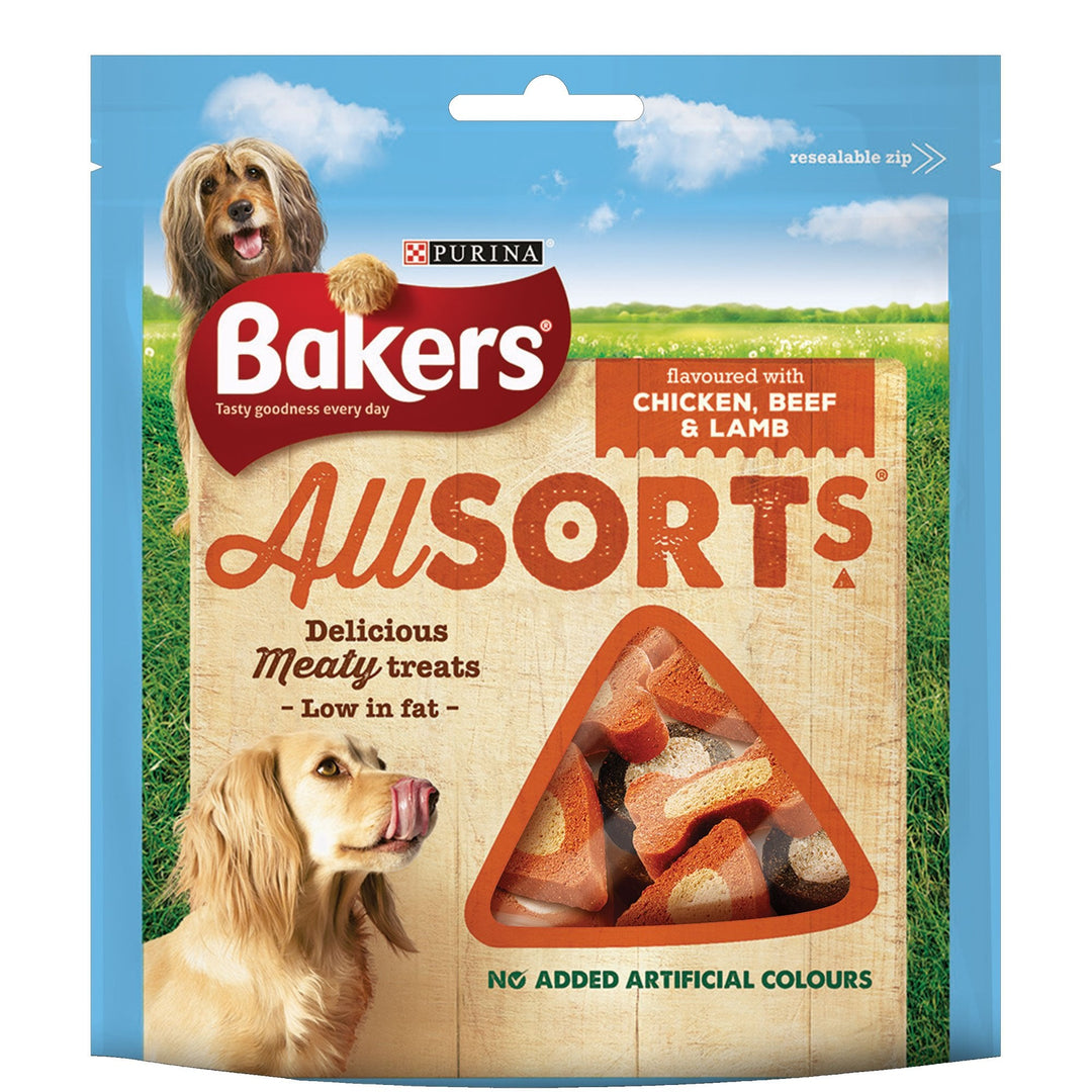 Bakers Allsorts Dog Treats 98g