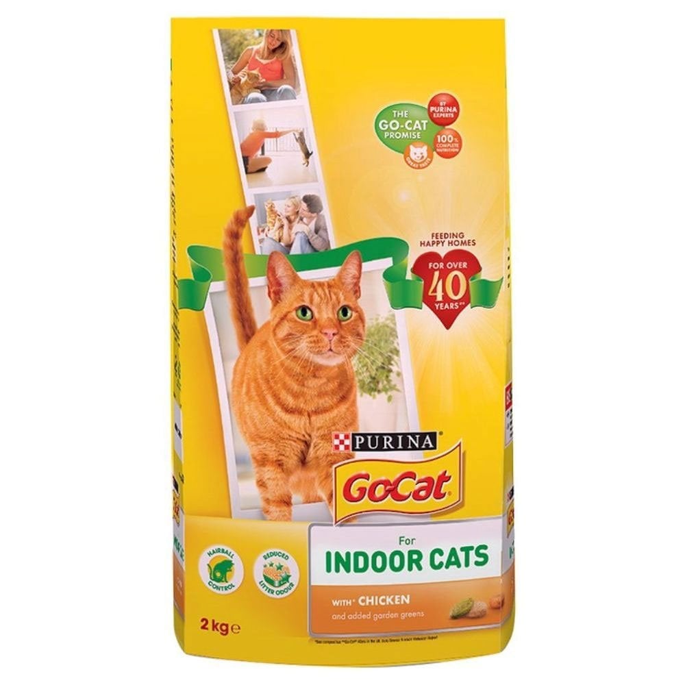 Go-Cat Complete Dry Food for Indoor Cats 2kg