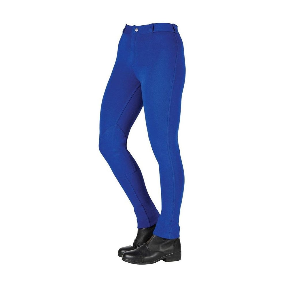 Saxon Childs Warm Up II Jodhpurs in Blue#Blue