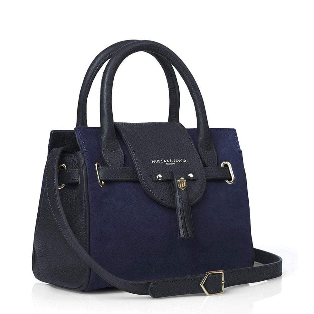 Fairfax & Favor Ladies Mini Windsor Suede Handbag