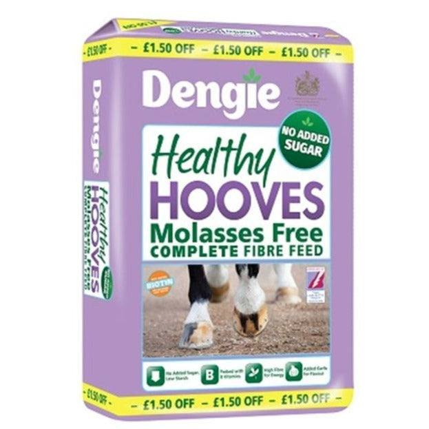 Dengie Healthy Hooves Molasses Free - £1.50 Off