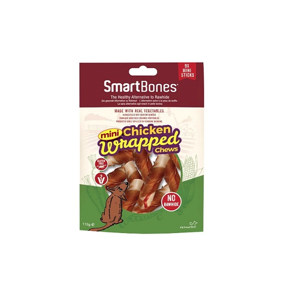 SmartBones Chicken Wrapped Sticks 122g