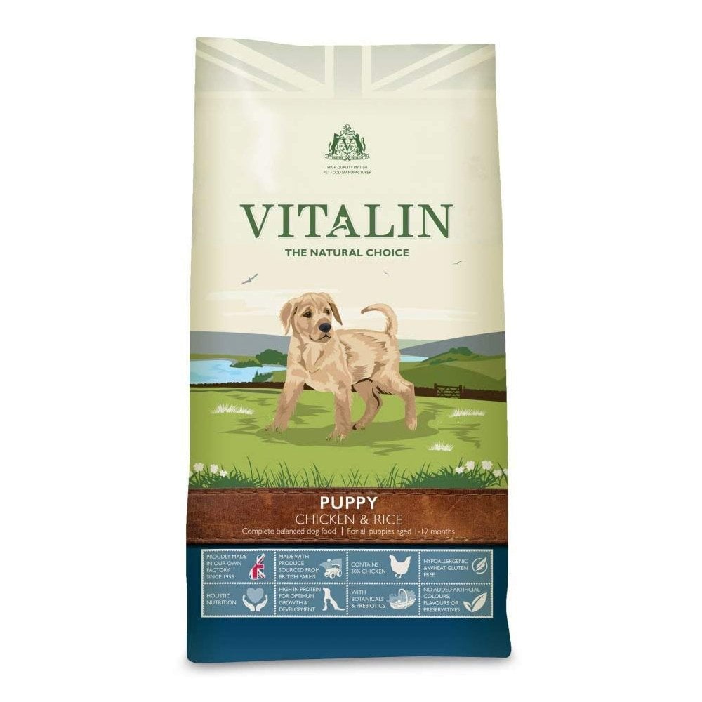 Vitalin Puppy Food with Chicken & Rice 2kg