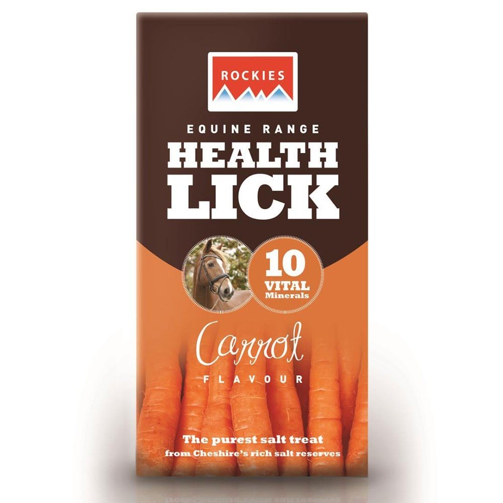 Rockies Health Lick - Carrot 2kg