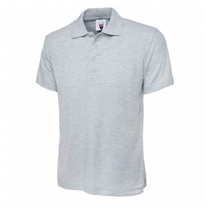 Uneek Adults Classic Polo Shirt#Grey