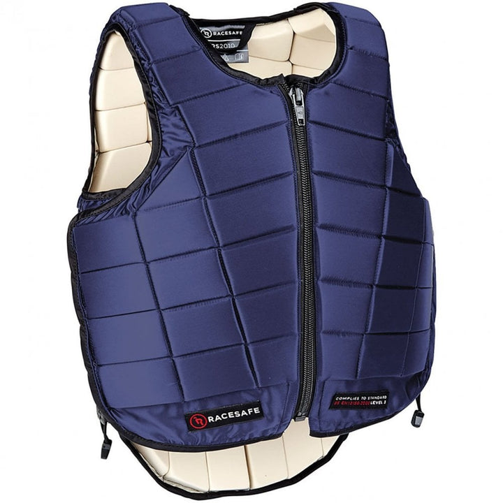 The RaceSafe Childs RS2010 Body Protector in Navy#Navy