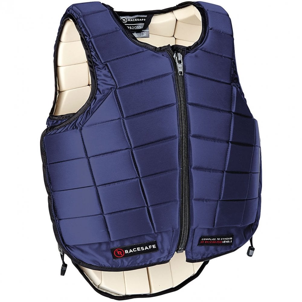 The RaceSafe Adults RS2010 Body Protector in Navy#Navy