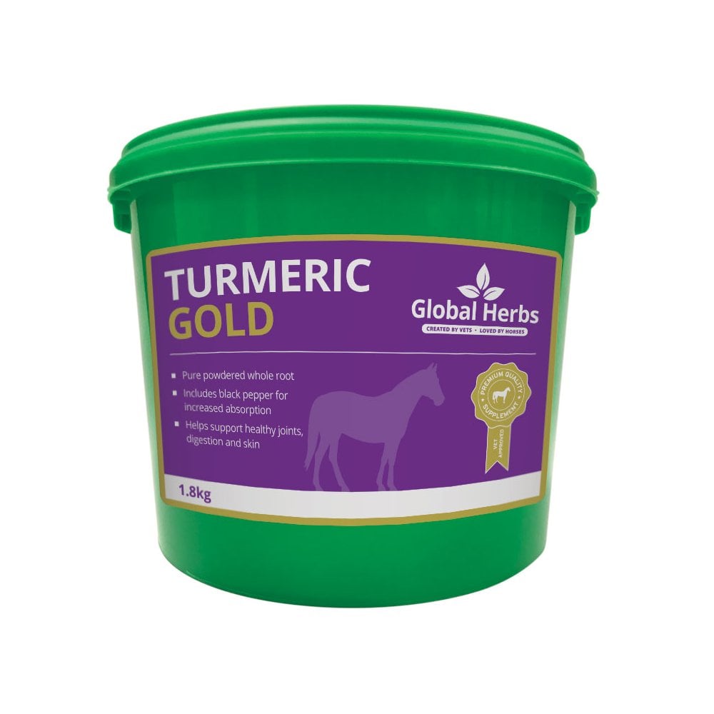 Global Herbs Turmeric Gold for Horses 1.8kg