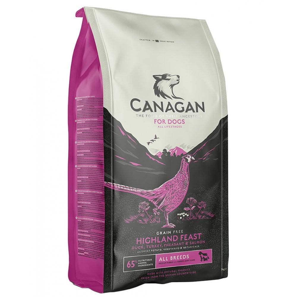 Canagan Highland Feast Grain Free Dog Food 2kg