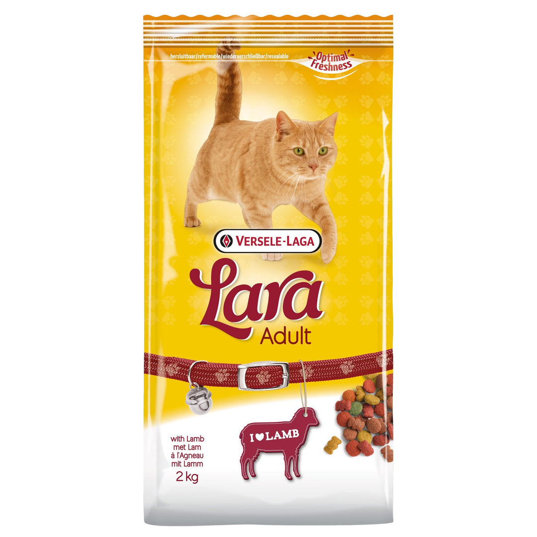Versele-Laga Lara Adult Complete Dry Cat Food with Lamb 350g