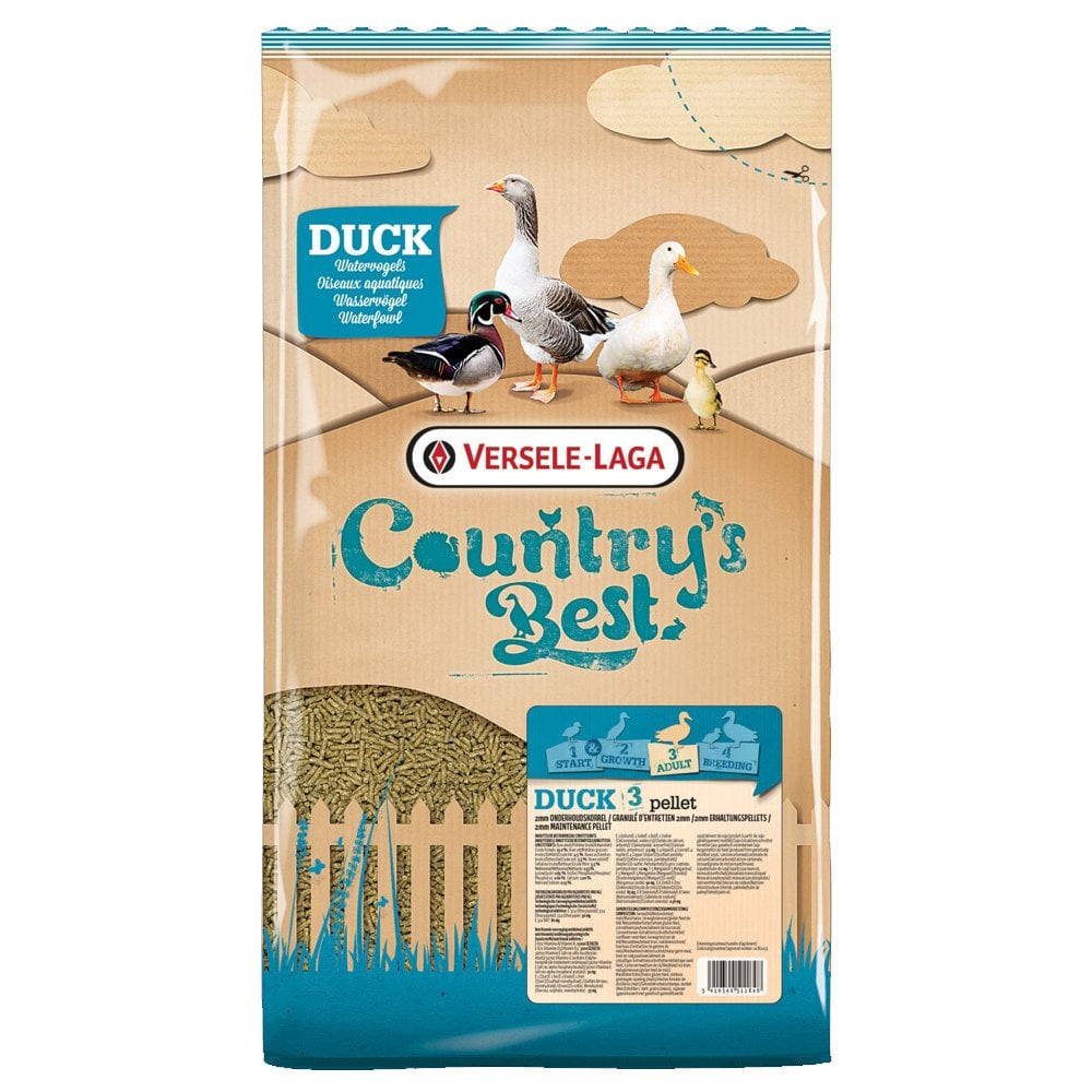 Versele-Laga Country's Best Duck 3 Maintenance Pellets 20kg