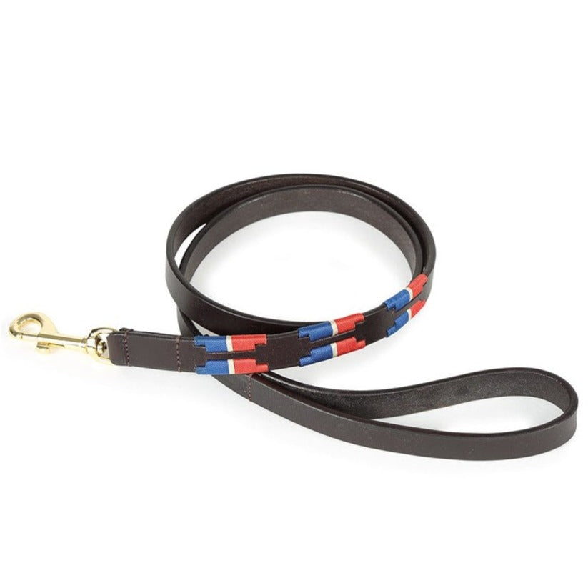 The Digby & Fox Drover Polo Dog Lead in Navy#Navy