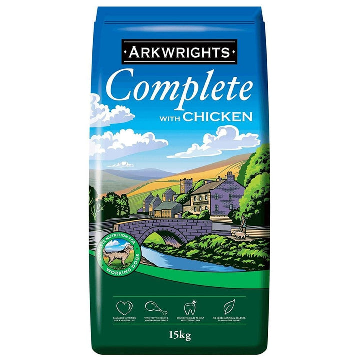 Arkwrights Complete Dog Food with Chicken 15kg