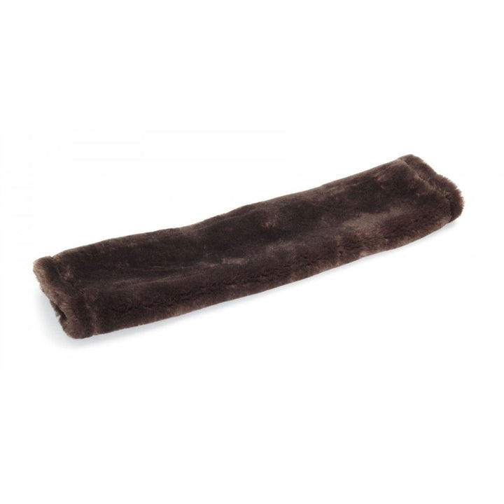The Shires Supafleece Girth Sleeve in Brown#Brown