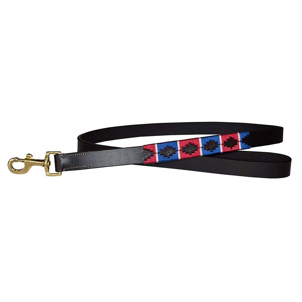 The Chukka Polo Dog Lead in Red#Red