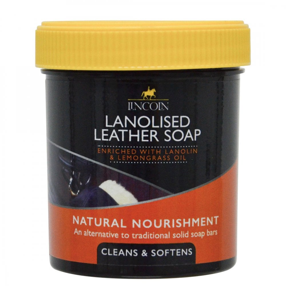 Lincoln Lanolised Leather Soap 400g