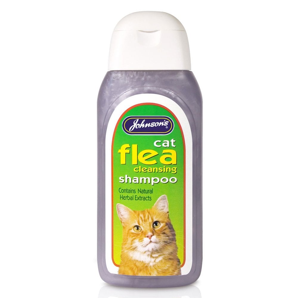 Johnsons Flea Cleansing Shampoo for Cats 200ml