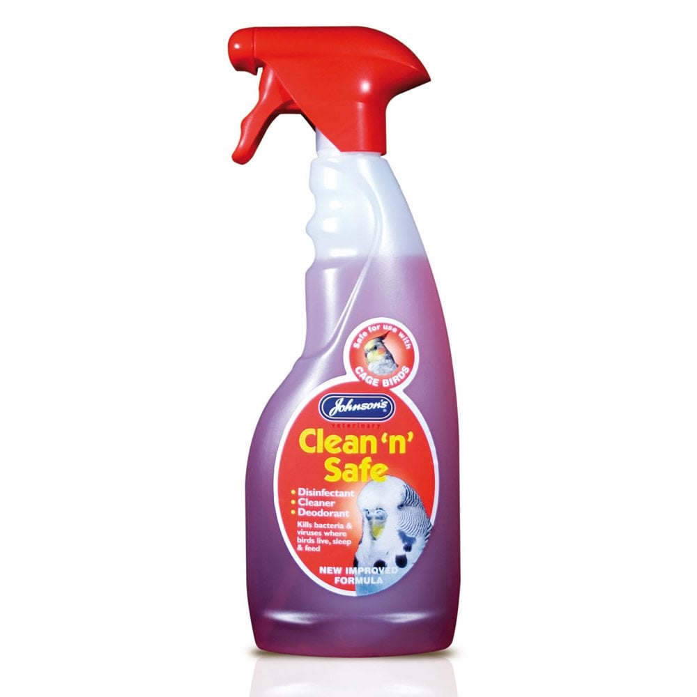Johnsons Clean 'n' Safe Caged Birds Disinfectant 500ml