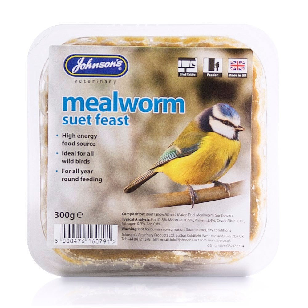 Johnsons Mealworm Suet Feast