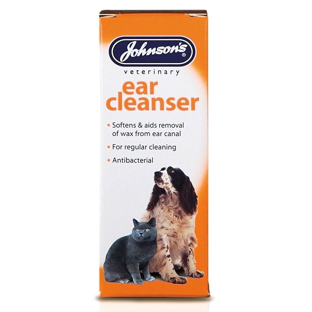 Johnsons Ear Cleanser for Cats & Dogs 40ml