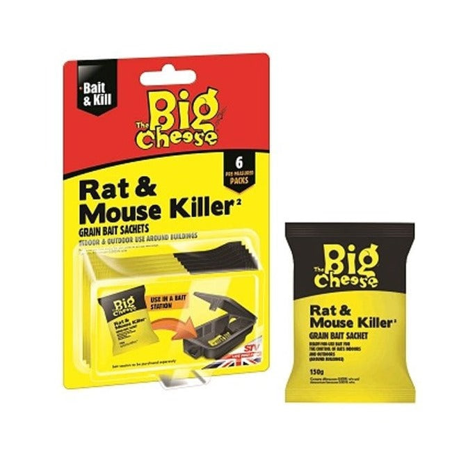 Big Cheese Rat & Mouse Killer 25g