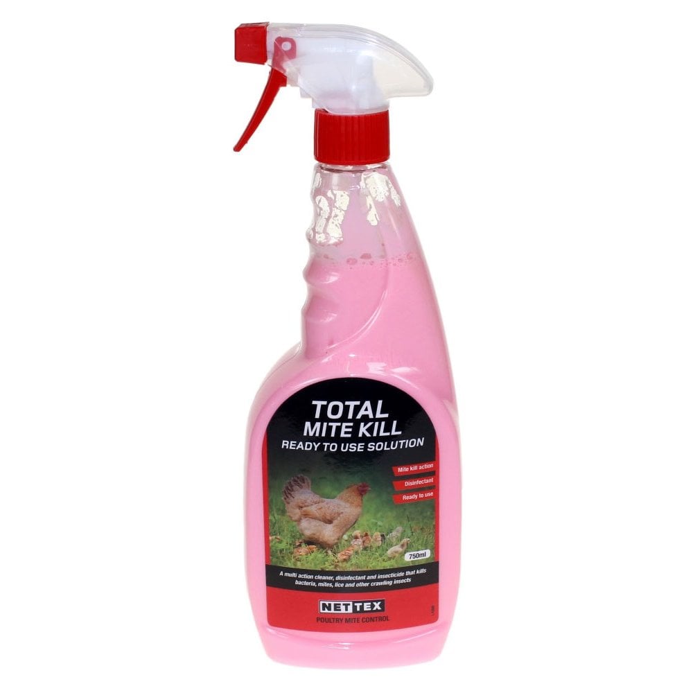 Nettex Total Mite Kill Liquid Spray 750ml