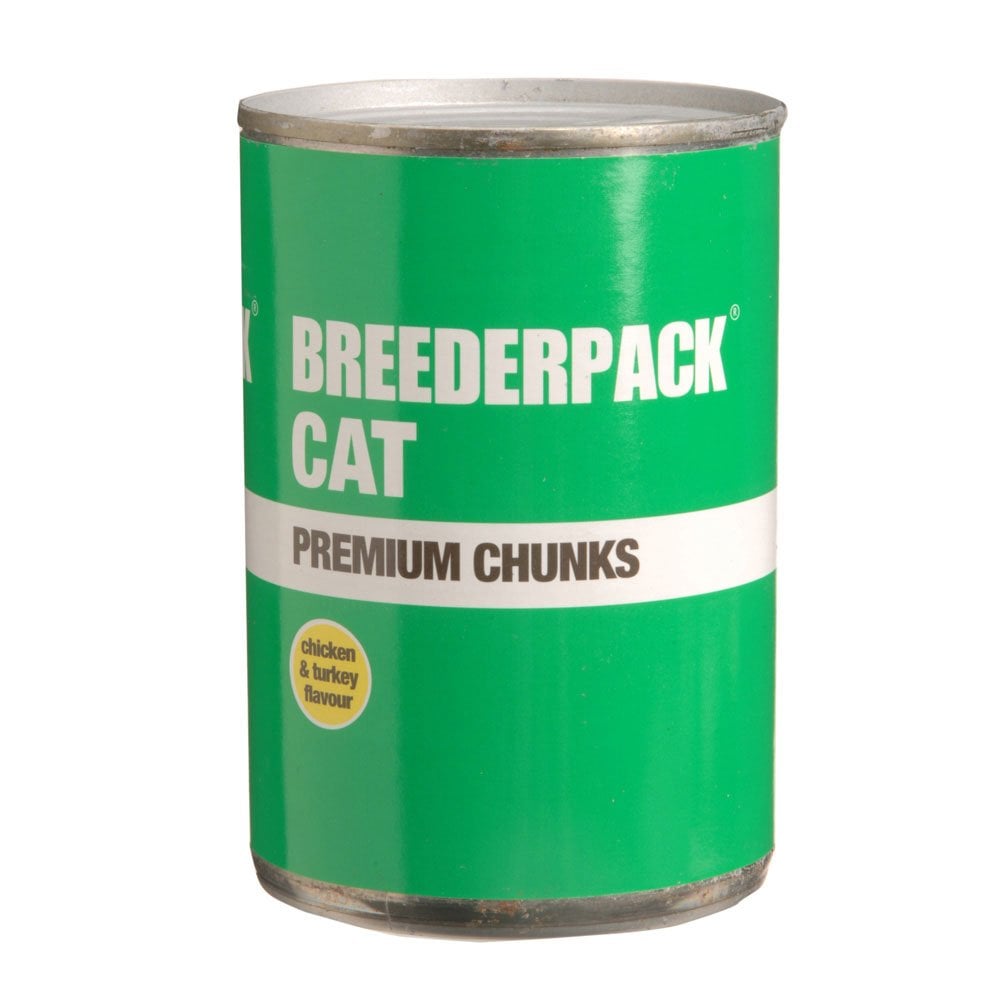 Premium Cat Food Chunks (12x400g Tins)