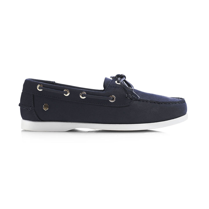 Fairfax & Favor Ladies Salcombe Deck Shoes in Navy#Navy