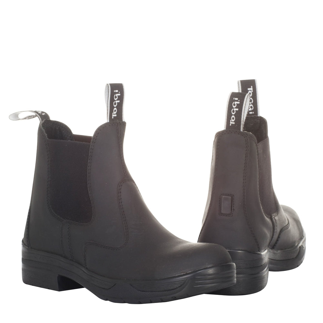 The Toggi Unisex Kodiac Protective Jodhpur Boots in Black#Black
