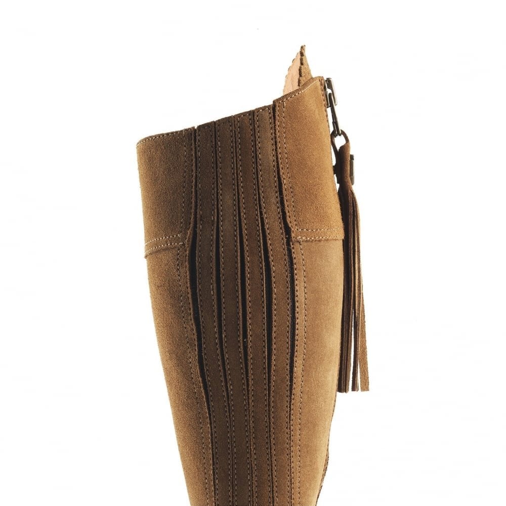 Fairfax Favor Ladies Heeled Regina Sporting Fit Suede Boot