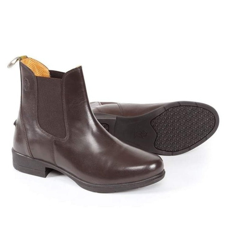 The Moretta Adults Lucilla Jodhpur Boots in Brown#Brown