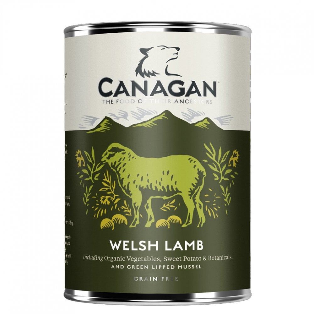 Canagan Welsh Lamb Grain Free Tinned Dog Food 400g