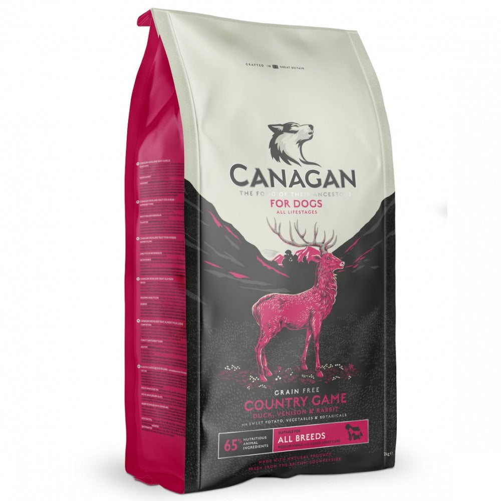 Canagan Country Game Grain Free Dog Food 2kg