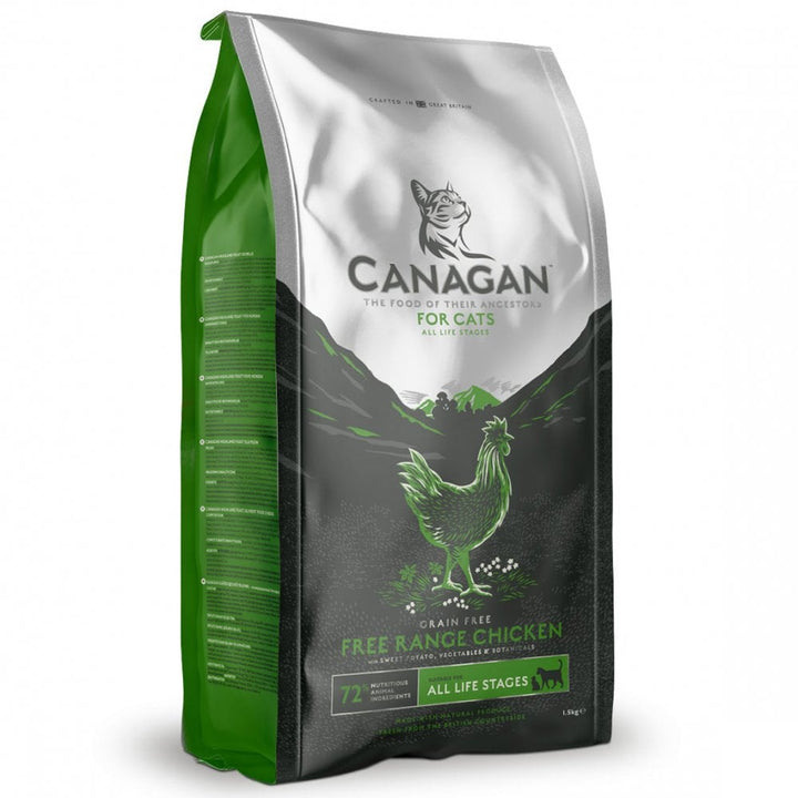 Canagan Free-Run Chicken Grain Free Dry Cat Food 1.5kg