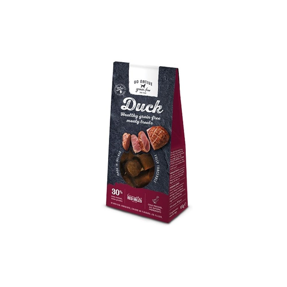 Go Native Essentials Dog Treats with Duck 100g