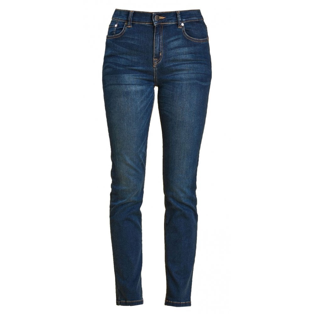 The Barbour Ladies Essential Slim Jean in Denim#Denim