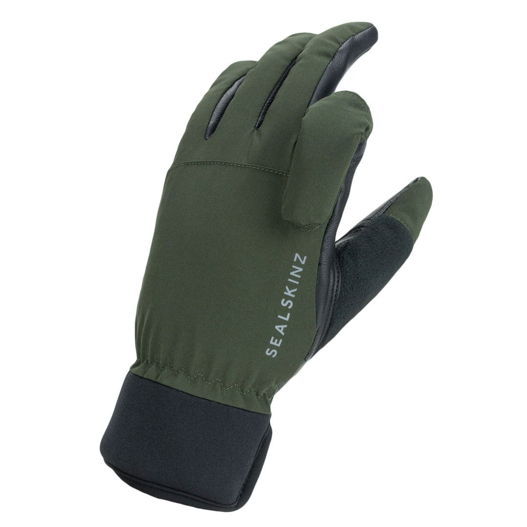 The Sealskinz Waterproof All Weather Shooting Glove in Dark Olive#Dark Olive