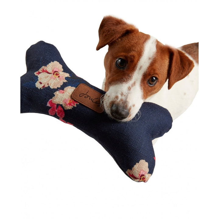 Joules Floral Bone Dog Toy