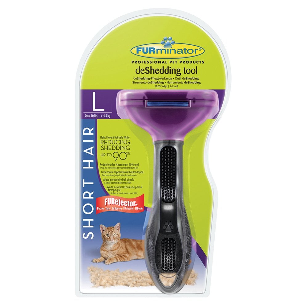 Furminator Brush for Short Hair Cats