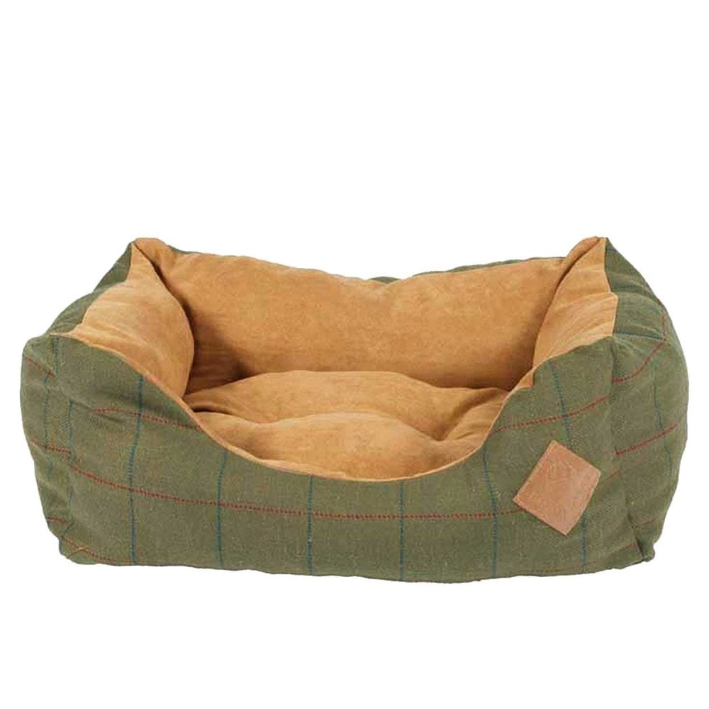 The Danish Design Tweed Snuggle Bed in Green#Green