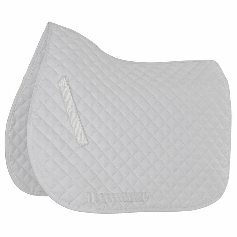 The Shires Wessex Saddlepad in White#White