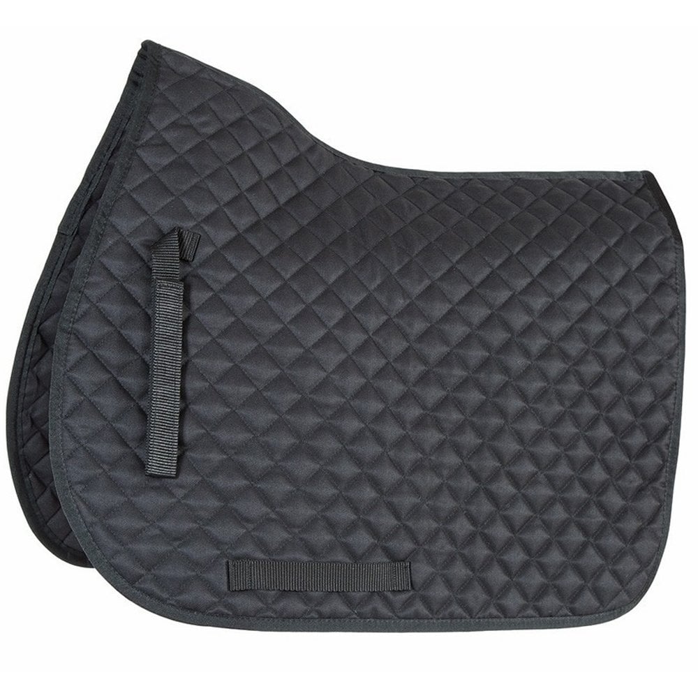 The Shires Wessex Saddlepad in Black#Black